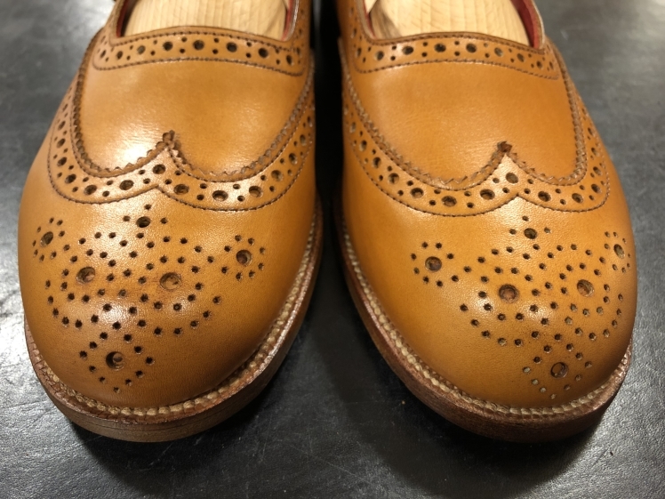 【Tricker\'s】メリージェーンを洗う(後編)_d0166598_09575257.jpg