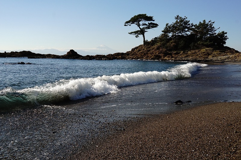 海岸からの富士山_b0149169_13574529.jpg