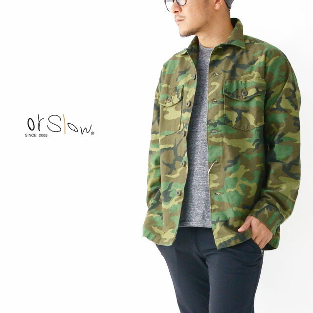 orslow [オアスロウ] US ARMY SHIRT [03-8045-WLC] ユーエスアーミーシャツ MEN\'S_f0051306_10331608.jpg