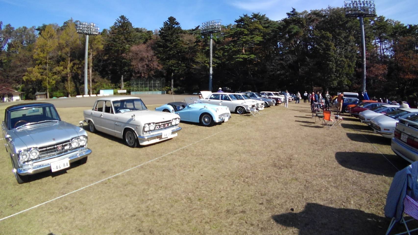 青梅旧車同窓会 1 田野ワークス珍道中