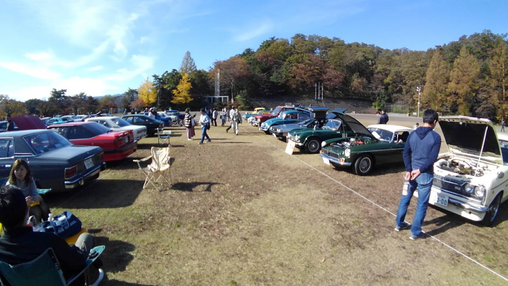 青梅旧車同窓会 1 田野ワークス珍道中