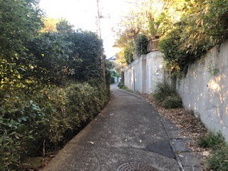 旧村川別荘横の小路_b0040332_16321566.jpg