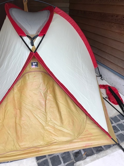 moss stardome tent / シアトル タグの旧いモステントとタープ : toy's