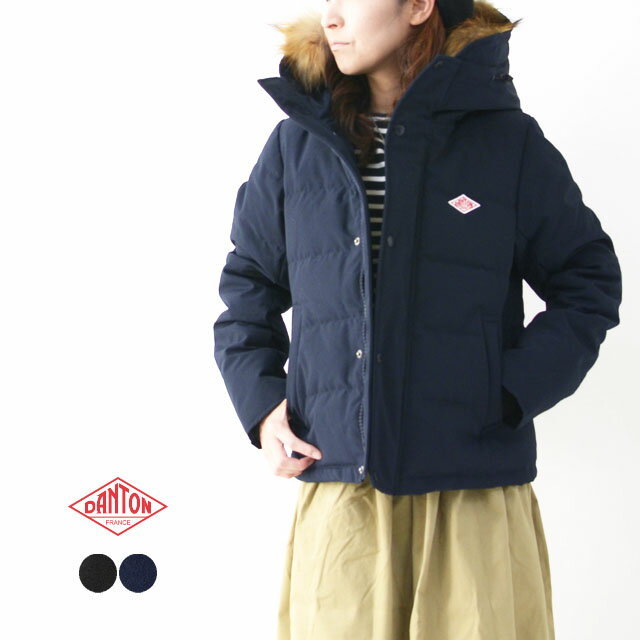 DANTON [ダントン] W DOWN PARKA JACKET [JD-8931 LAS] ファー付きダウンジャケット・ダウンコート LADY\'S_f0051306_16091587.jpg