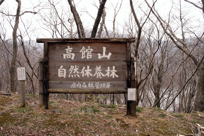 紅葉の高館山下池周遊 潮風香る街から