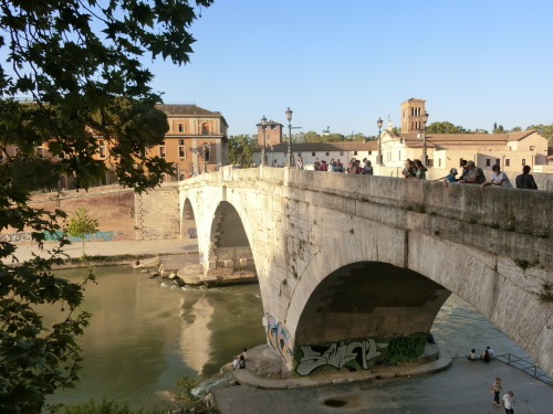 中世の橋 2018年4月29日（日）イタリア その32 ローマ（6） : camino0810