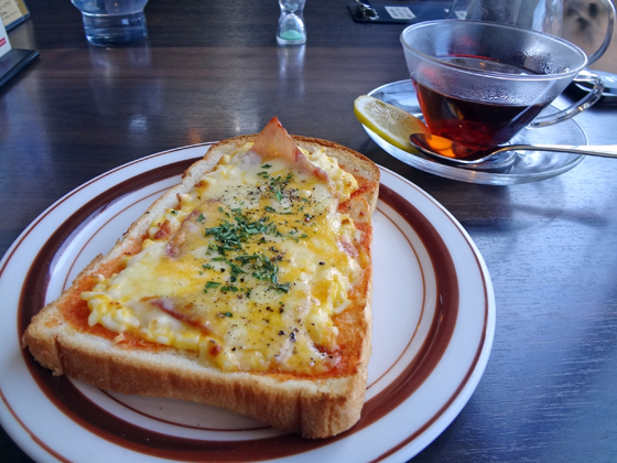 星乃珈琲店 ハムチーズトースト もはもはメモ２