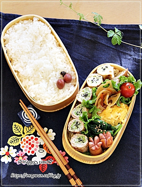白菜で肉巻き弁当と作りおき♪_f0348032_17511031.jpg