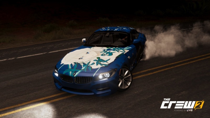 ゲーム The Crew2 ラリークロス ドリフトで走る 孤影悄然