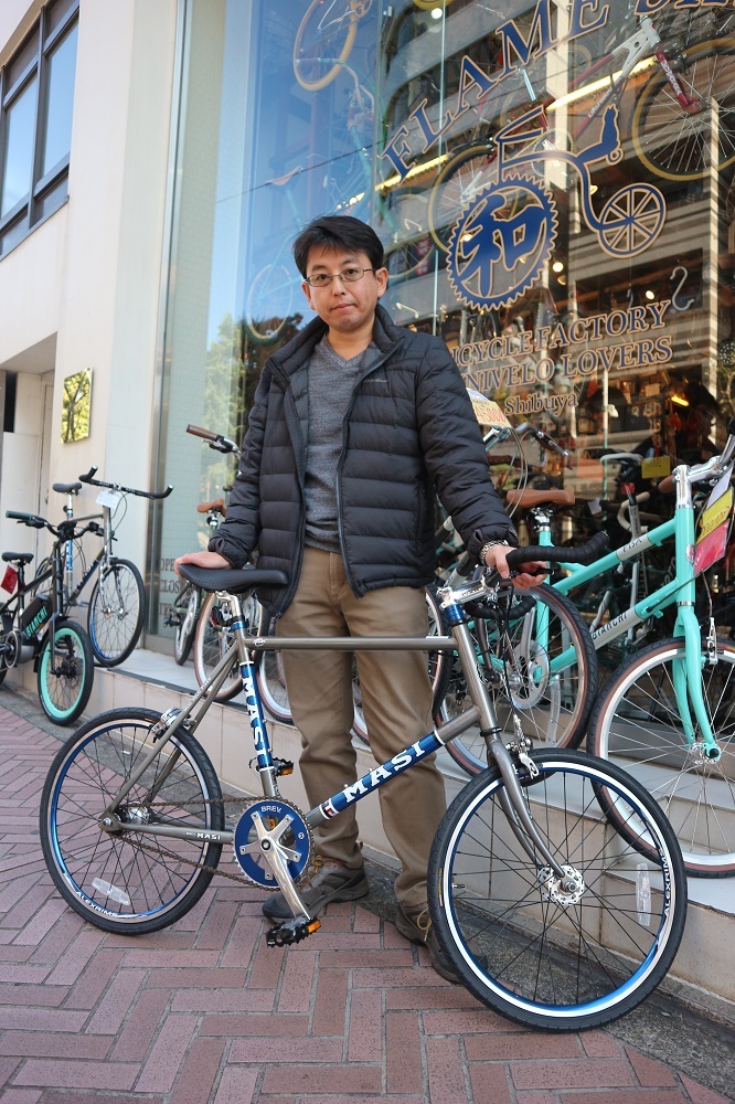11月25日　渋谷　原宿　の自転車屋　FLAME bike前です_e0188759_18382577.jpg