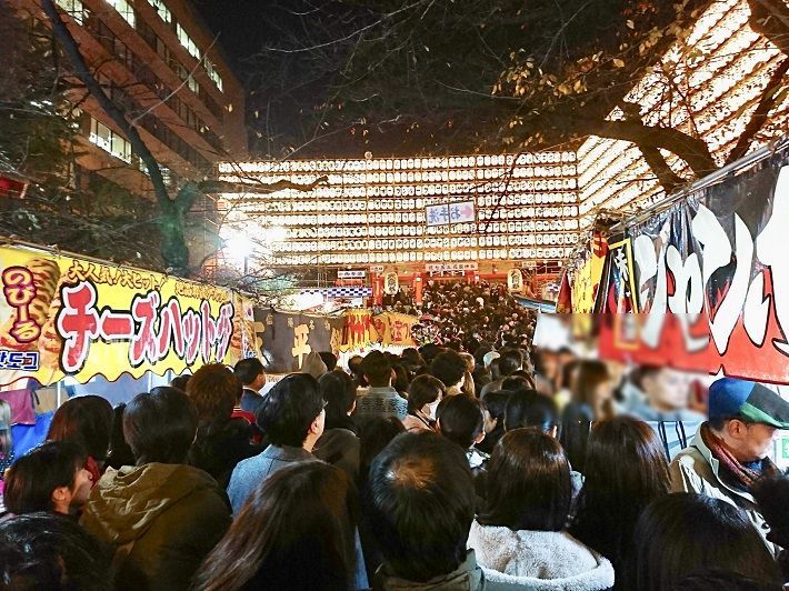 キムチクラスのお申し込み日と花園神社のお酉さま_b0060363_19275470.jpeg