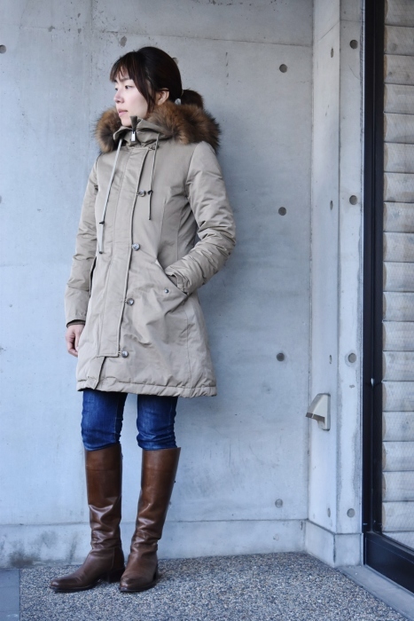 隣の奥様へ・其の③ add HOOD DOWN COAT JACKET!★!_d0152280_20035568.jpg