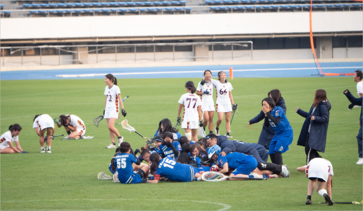 慶應義塾大学 VS 関西学院大学（第10回全日本ラクロス大学選手権大会 決勝）_f0105694_22475591.jpg