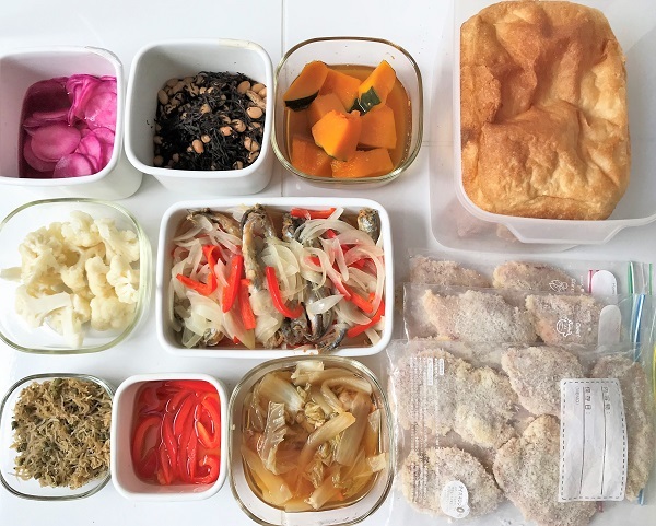 作り置きのおかず と お弁当_d0249193_22134084.jpg