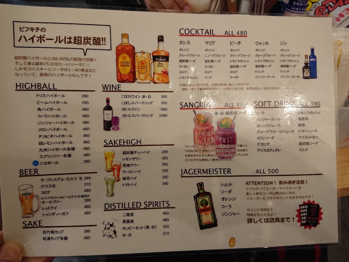 11/27 2軒目 ステーキ&ハンバーグ酒場 ビーフキッチンスタンド歌舞伎町店_b0042308_14432059.jpg
