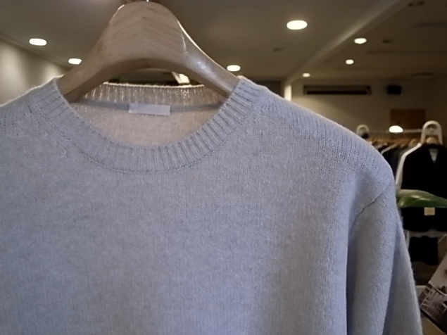 COMOLI コモリ Lamb’s Wool Crew Neck Knit