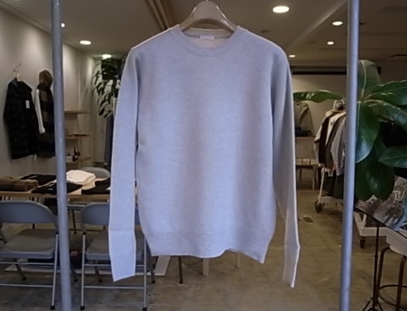 COMOLI コモリ Lamb’s Wool Crew Neck Knit