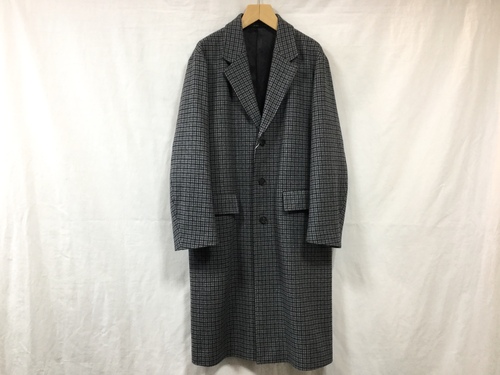 UNIVERSAL PRODUCTS.CHEACK CHESTER COAT : Lapel/Blog
