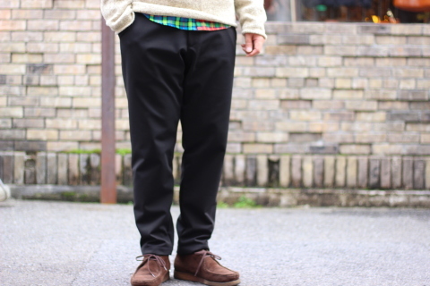 「Jackman」FREEMAN別注 \"High-density Jersey Trousers\" ご紹介_f0191324_08400715.jpg