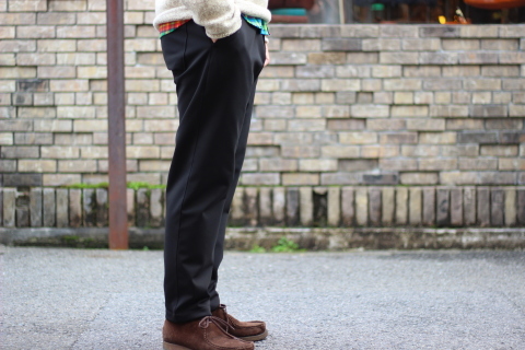 「Jackman」FREEMAN別注 \"High-density Jersey Trousers\" ご紹介_f0191324_08401418.jpg