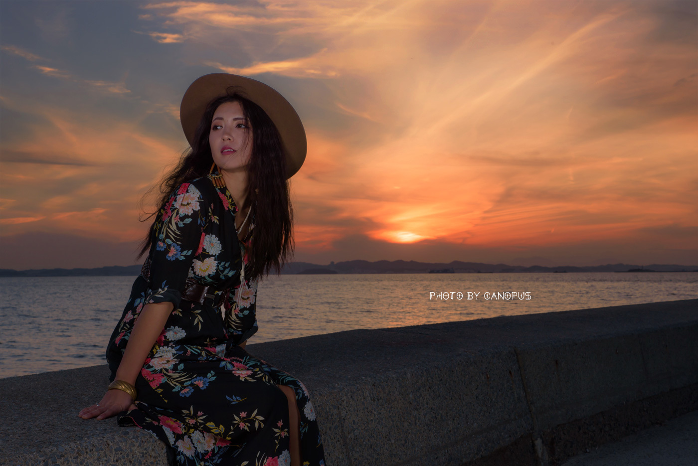 さざ波の調べ 2 海ポートレート 夕焼けポートレート Canopus さざ波の調べ 2 海ポートレート 夕焼けポートレート Canopus