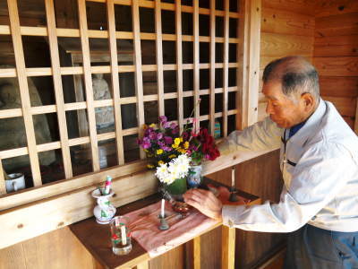 文殊さん祭り(2018) 熊本県菊池市伊牟田の文殊菩薩像_a0254656_18133439.jpg
