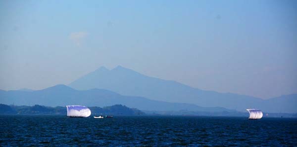 霞ヶ浦の帆引き船_f0147025_18114177.jpg