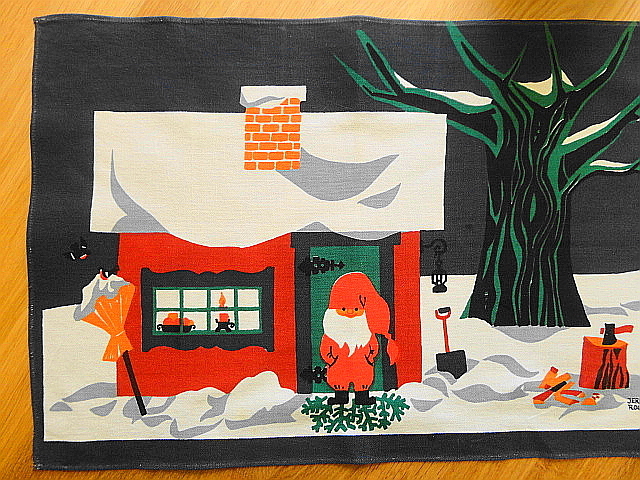 Jerry Roupe 『小屋のトムテ』『プレゼントを配るトムテ』 初