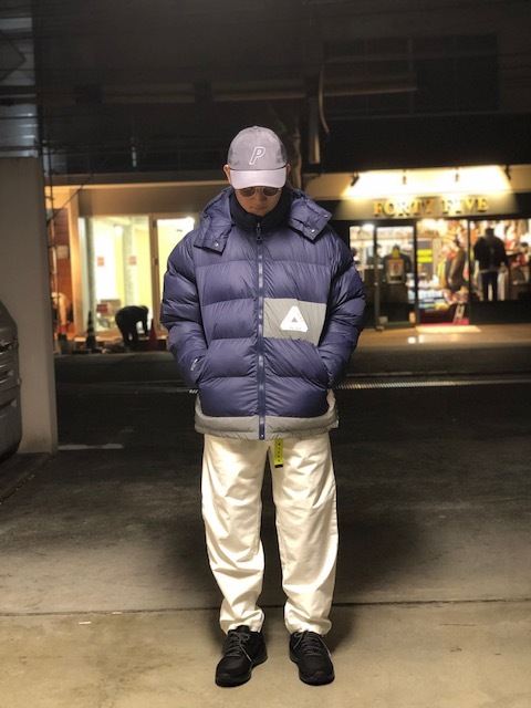 Palace PAL-TEX Half Zip Puffa