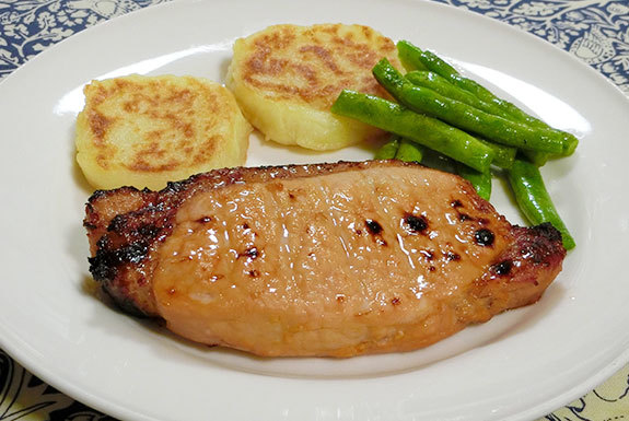 *猪豚の味噌漬け網焼きザンス*_f0001469_23174991.jpg