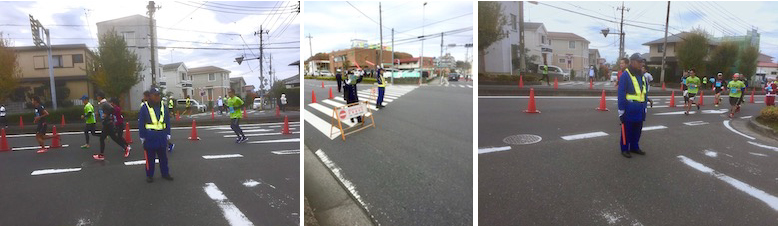 第３７回川口マラソン大会 とーあ君の警備 ログ