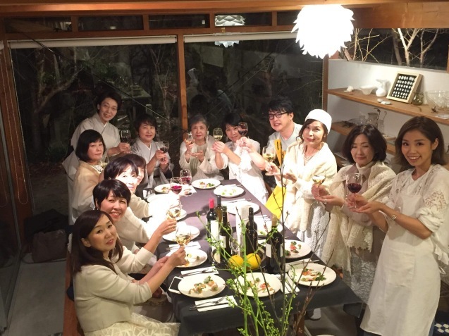 1812 打ち上げパーティー Gallery円山ステッチ 佐野明子のblog
