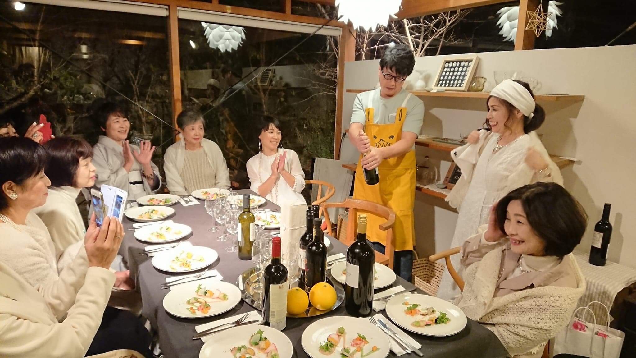 1812 打ち上げパーティー Gallery円山ステッチ 佐野明子のblog
