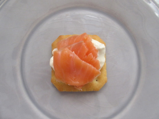 ＜イギリス菓子・レシピ＞ スモークサーモンのカナッペ【Smoked Salmon Canapés】_e0038047_19553523.jpg