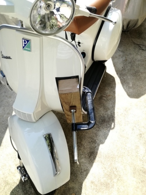 Vespa PX125 Euro3　板金修理 　2018年12月2日_c0210087_12162763.jpg