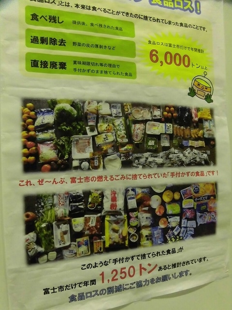 今年のテーマは「みんなでなくそう　食品ロス」？　第12回　富士市環境フェア・クールチョイスフェア_f0141310_07405930.jpg