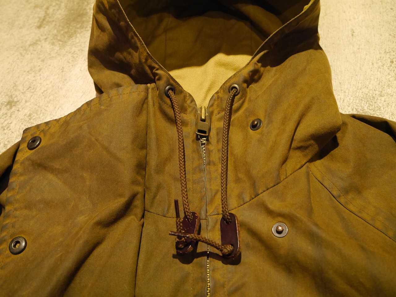 1990\'s \" Polo by Ralph lauren \" OILED COTTON JACKET!!!_d0342315_15391713.jpg