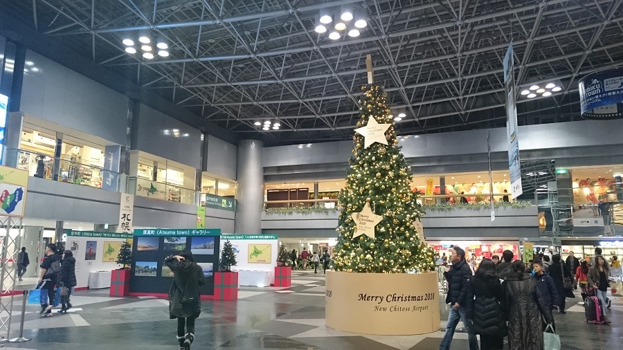 新千歳空港のクリスマス_d0382932_18113888.jpg