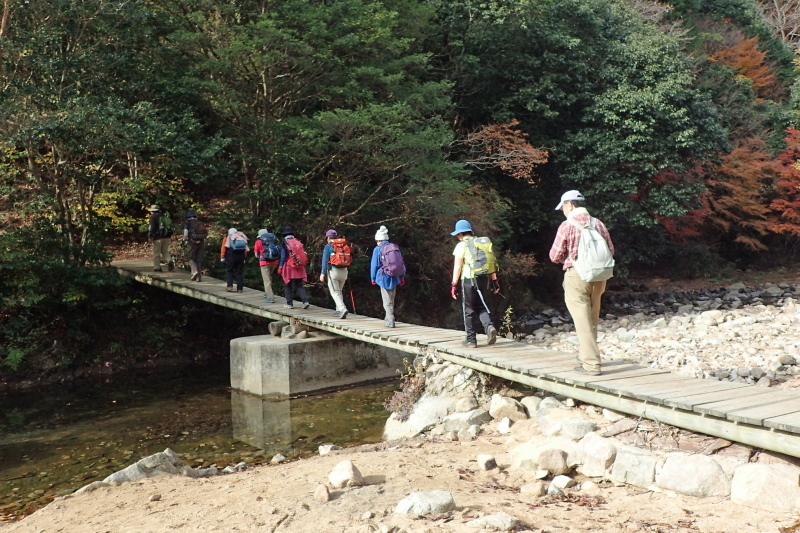 紅葉に染まる散策路 布引~修法ヶ原~大師道_c0218841_11305020.jpg