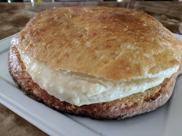 カスタードブリオッシュタルト(Tarte Tropezienne)_a0124555_13131426.jpg
