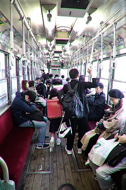 藤田八束の鉄道写真@高知城を訪ねて、山之内一豊が築いた名城高知城、高知の路面電車と高知城は素晴らしい観光資源_d0181492_19443856.jpg