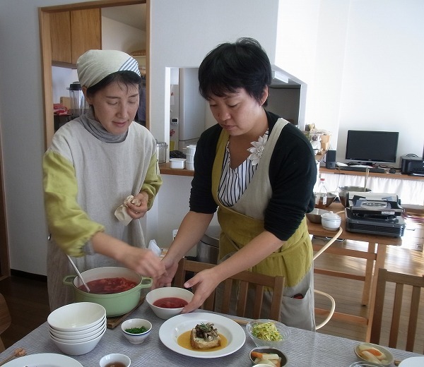たんぽぽ料理教室 おかずクラスにて_f0162302_19530813.jpg