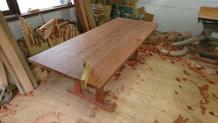 花梨 テーブル、座卓 製作その5 : KAKI CABINETMAKER 花梨 テーブル、座卓 製作その5 : KAKI CABINETMAKER