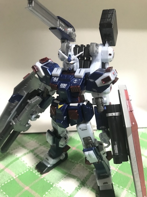 HG　FAガンダムTB版　verGFT Ltdメタリックカラーを作りました_e0259900_23135686.jpg