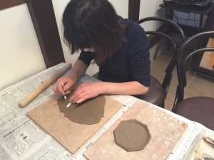 第５２回むくのき倶楽部陶芸教室_f0233340_14511744.jpg