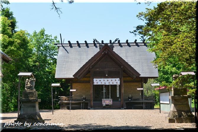 端野神社　狛犬　北見市_a0315942_20420583.jpg