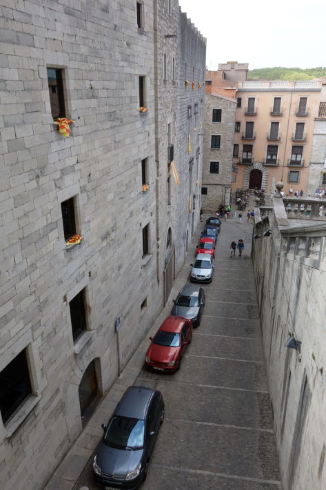 ジローナのカテドラル Cathedral of Girona サン・フェリウ教会 Basilica of Sant Feliu カタルーニャ地方 スペイン 2018年9月 バルセロナの旅(8)_f0117059_12460422.jpg