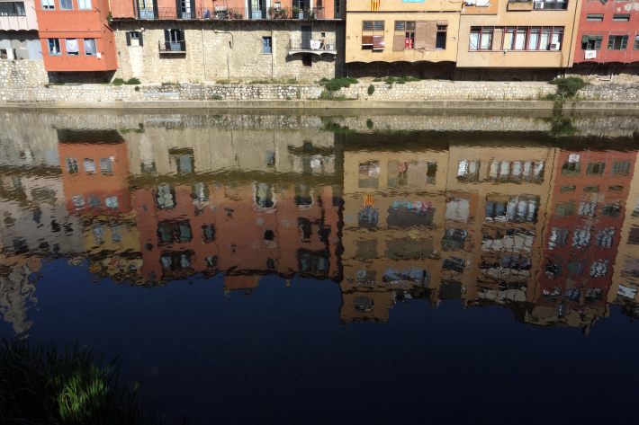 ジローナのカテドラル Cathedral of Girona サン・フェリウ教会 Basilica of Sant Feliu カタルーニャ地方 スペイン 2018年9月 バルセロナの旅(8)_f0117059_12473743.jpg