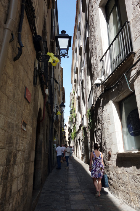ジローナのカテドラル Cathedral of Girona サン・フェリウ教会 Basilica of Sant Feliu カタルーニャ地方 スペイン 2018年9月 バルセロナの旅(8)_f0117059_12475736.jpg