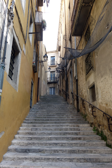ジローナのカテドラル Cathedral of Girona サン・フェリウ教会 Basilica of Sant Feliu カタルーニャ地方 スペイン 2018年9月 バルセロナの旅(8)_f0117059_12480007.jpg